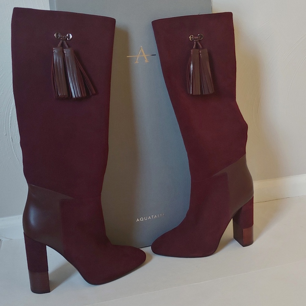 Aquatalia Evelina weatherproof tall boots